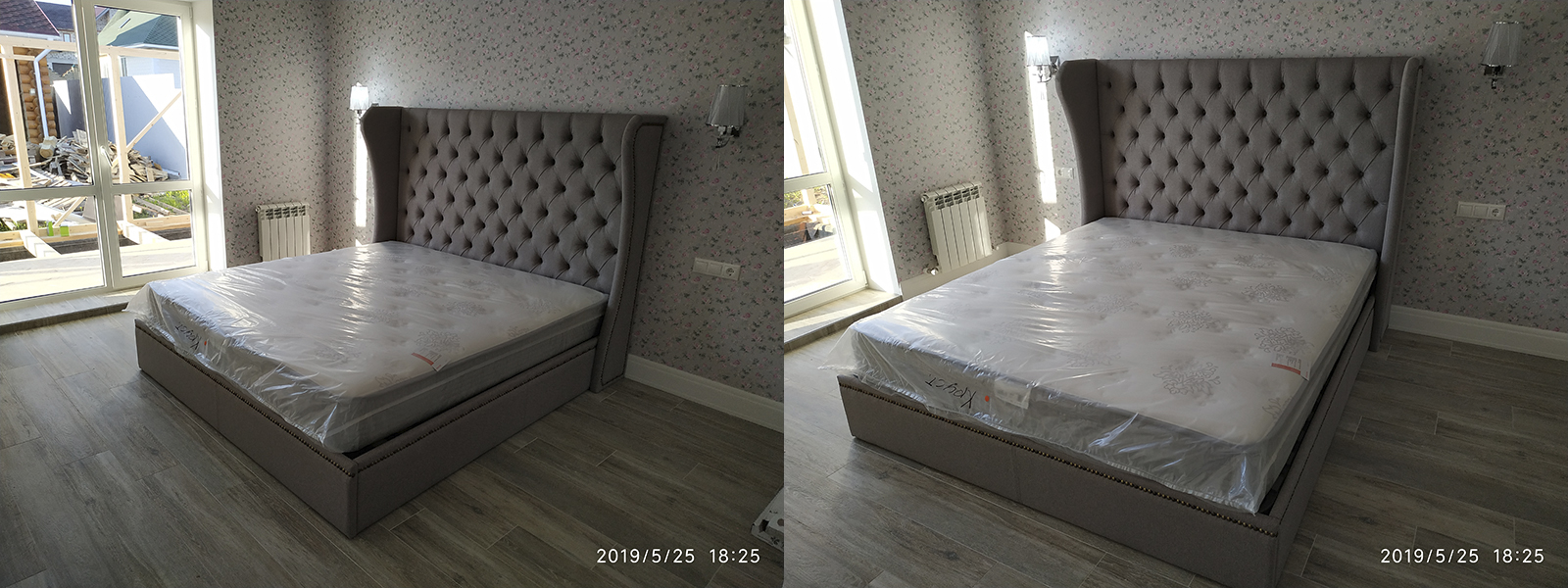 Перетяжка изголовья кровати в Ростове-на-Дону - адекватная стоимость Перетяжка изголовья кровати в Ростове-на-Дону на дому и в мастерской, выгодные цены